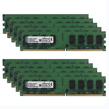 Kingston 10pcs 2GB PC2 5300U 2RX8 DDR2 667MHz memória RAM DIMM desktop 240pin, usado comprar usado  Enviando para Brazil