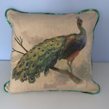 Peacock cushion high for sale  Shipping to Ireland