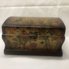 Linda caixa de madeira vintage feita à mão forrada de feltro, usado comprar usado  Enviando para Brazil