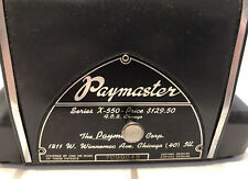 Paymaster series 550 for sale  Savannah