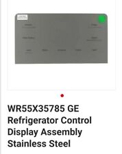Novo display de controle de geladeira OEM GE placa ASM # WR55X35785 aço inoxidável, usado comprar usado  Enviando para Brazil