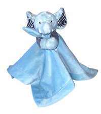Cobertor de segurança Carters bebê macio azul elefante pelúcia Wooby Woobie Lovey chocalho comprar usado  Enviando para Brazil