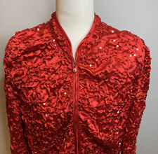Ladies red sequined for sale  Evansville