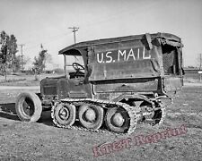 Photograph Vintage California Post Office Delivery Truck Year 1940  8x10 for sale  New Baltimore