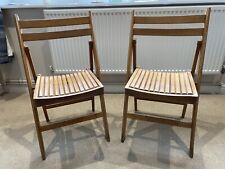 Pair vintage wooden for sale  CONGLETON