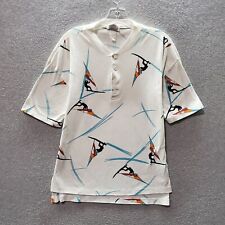 DE COLECCIÓN Great American Hombre Camiseta L Blanca Puntada Única Tabla Windsurf Años 80 LEER segunda mano  Embacar hacia Mexico