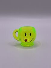 Mini caneca de vidro miniatura rosto sorridente brilhante estatueta bugiganga comprar usado  Enviando para Brazil