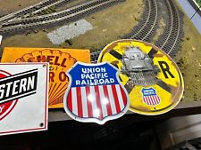 Metal railroad signs for sale  Haverhill