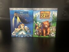 Atlantis & Brother Bear (Coleção de 2 Filmes) (Blu-ray + DVD) Conjuntos de Pacotes com Slips, usado comprar usado  Enviando para Brazil