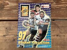 Merlin Rugby Super League 97 (1997) Sticker Collection Album Book Empty, used for sale  Shipping to South Africa