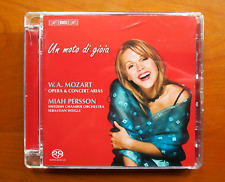 BIS Hybrid SACD "Un moto di gioia" MOZART ARIAS Miah PERSSON soprano/SCO/Weigle comprar usado  Enviando para Brazil