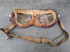 VINTAGE 'STADIUM' ANTIQUE AVIATION MOTORCYCLE FLYING DRIVING GOGGLES  for sale  Shipping to South Africa