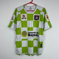 Camiseta deportiva valón de fútbol en casa de Boyacá Chicó FC talla S, usado segunda mano  Embacar hacia Argentina