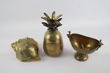 Brass ornament pineapple for sale  LEEDS