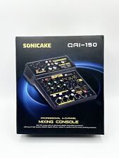 SONICAKE 4 Channel Mixing Console with Sound Card USB, Bluetooth, used for sale  Shipping to South Africa