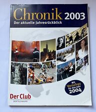 Buch chronik 2003 gebraucht kaufen  Lemgo