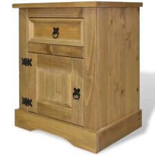 Wooden bedside cabinet for sale  SOUTHALL