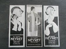 Publicités papier gants d'occasion  Douarnenez