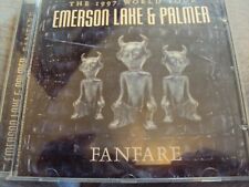 EMERSON LAKE AND PALMER ´´FANFARE´´ 1997 WORLD TOUR ´´LIVE´´  11 TRK DELTA CD comprar usado  Enviando para Brazil