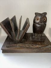 Wooden owl letter for sale  CORBY