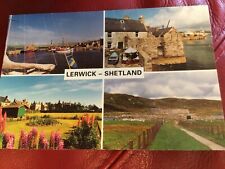 Shetland postcard lerwick. for sale  SHETLAND