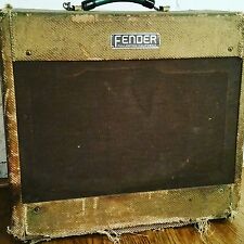 Amplificador de guitarra vintage 1954 Fender Tweed Deluxe painel largo 5D3, usado comprar usado  Enviando para Brazil