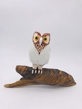 Vtg white owl for sale  Littleton