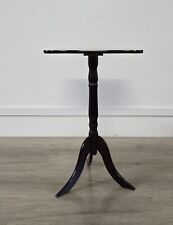 Vintage Square Tripod Wooden Occasional  Side Wine Table / Plant Stand for sale  Shipping to South Africa