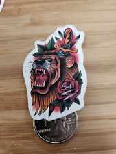 Lion sticker tattoo for sale  Westerville