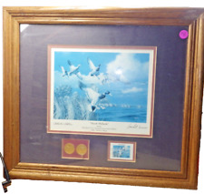 David Maass 1996 Collector's Ed Print "Marsh Mallards"; Print, Stamp, Medallions for sale  Shipping to South Africa