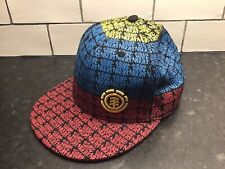 Element Skateboard Flat Peck Baseball Cap Hat 7 3/8 Future Nature Unusual Design for sale  Shipping to South Africa
