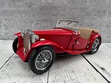 Franklin Mint 1948 MGTC Red & Tan 1/24 Scale Diecast for sale  Shipping to Canada
