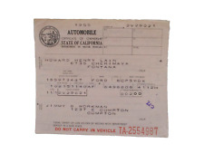 1955 vintage certificate for sale  Mckinney