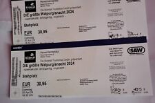 Eintrittskarten walpurgisnacht, gebraucht gebraucht kaufen  Hamburg