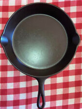 Used, Antique #8 unmarked lodge 3 notch with heat ring cast iron skillet for sale  Shipping to South Africa