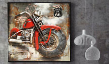 Framed motorcycle wall for sale  Westbury