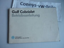 Bedienungsanleitung golf cabri gebraucht kaufen  Euren,-Zewer