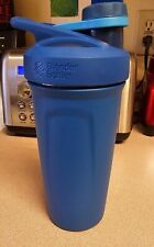 Blender Bottle Strada Stainless Steel Shaker Twist Cap Ocean Blue Used for sale  Shipping to South Africa