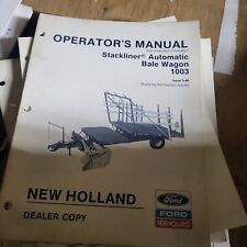New holland 1003 for sale  Belvidere