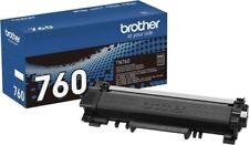 Cartucho Brother Genuíno TN760 Alto Rendimento Toner Preto, Pacote com 1 comprar usado  Enviando para Brazil