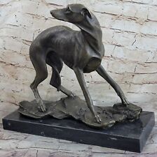 Bronze greyhound standing for sale  Westbury