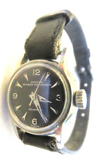 Usado, Reloj vintage para mujer Croton Nivada Grenchen AQUAMAID, esfera negra segunda mano  Embacar hacia Mexico