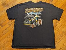 Camiseta masculina Harley Davidson XL ponte preta GG Durango Colorado , usado comprar usado  Enviando para Brazil