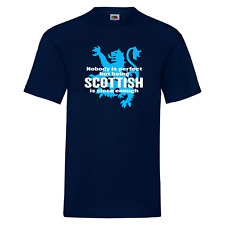 Camiseta Escócia - Being Scottish - Presente para Orgulhoso Escocês - Camiseta Patriótica, usado comprar usado  Enviando para Brazil