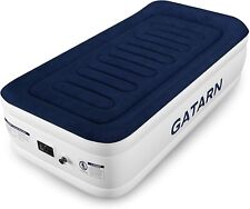 Gatarn Single Size Air Bed, Inflatable Air Mattress Built-in Electric Pump, used for sale  Shipping to South Africa