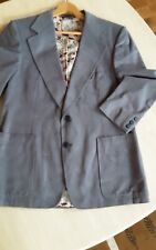 gray coat suit suede for sale  Palos Park