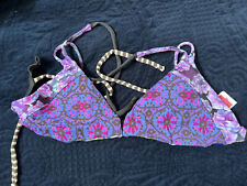 Maaji Purple/Multicolor Bikini Top Size Large for sale  Shipping to South Africa