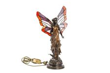 Lampada in stile Tiffany donna farfalla Abatjour usato  Stanghella