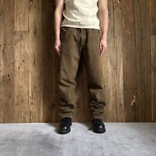 Calça jeans masculina vintage Y2K diesel marrom ópio tamanho 36 comprar usado  Enviando para Brazil