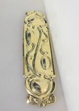 Placa de dedo de latão maçaneta de porta rococó antiga estilo art nouveau  comprar usado  Enviando para Brazil